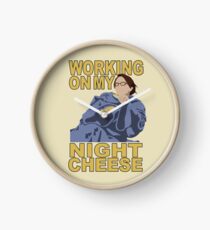 Liz Lemon - Night cheese Clock