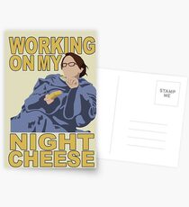 Liz Lemon - Night cheese Postcards