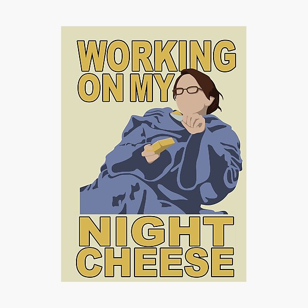 Liz Lemon - Night cheese Photographic Print