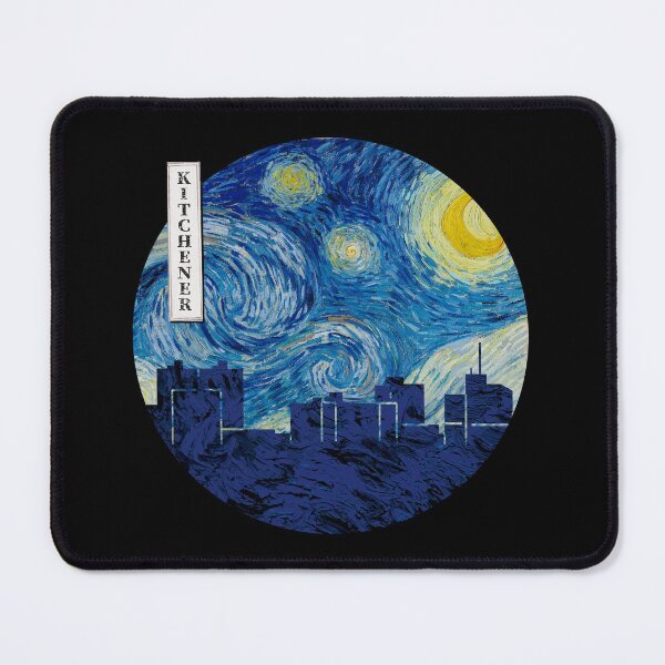 Item preview, Kitchener Starry Night Van Gogh Circle designed and sold by DFerraz.
