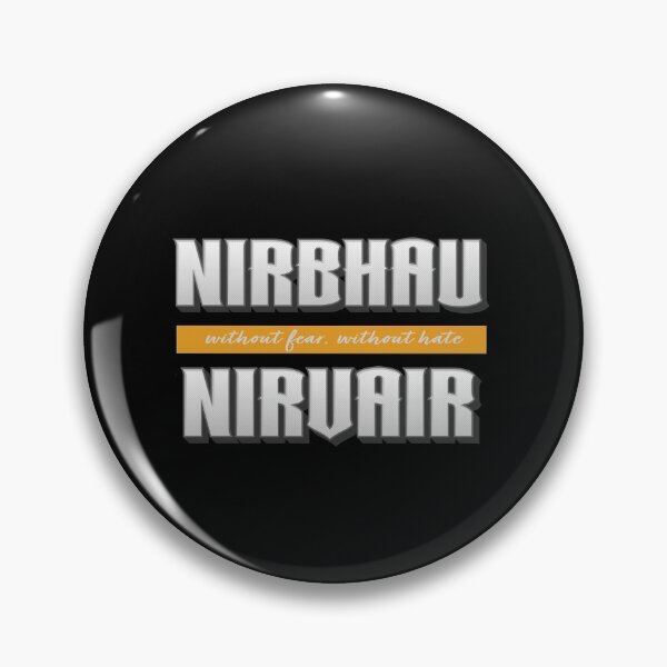 Item preview, Nirbhau Nirvair designed and sold by DesiBoli.