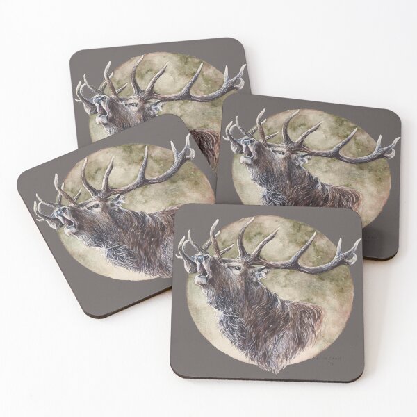 Item preview, Roaring Deer designed and sold by ElisaZanoliArt.