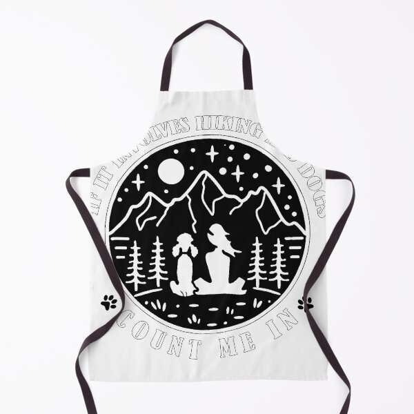 Item preview, if it involves hiking and dogs count me in gift ideas for hiking lovers and dog lovers gift for boys, girls, dad, mom, friend, mountain lovers. designed and sold by Sun Rise.