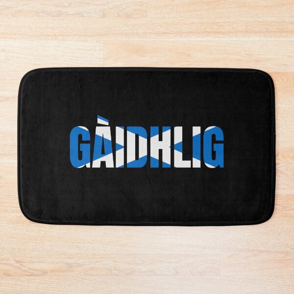 Item preview, Gaidhlig - Saltire - Scottish Flag Blue designed and sold by Indy2tees.