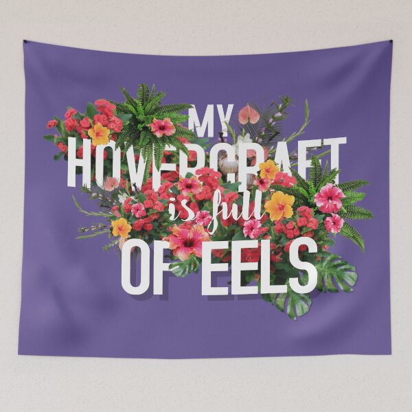 Item preview, My Hovercraft is Full of Eels designed and sold by MoonBuckets.
