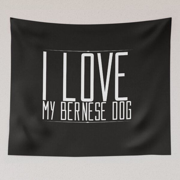 Item preview,  I love My  Bernese mountain dog  designed and sold by remonss.