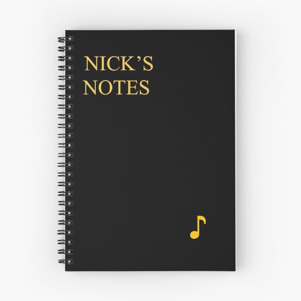 Item preview, nick’s notes ♪ designed and sold by cosmic-moons.