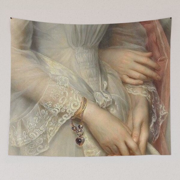 Item preview, Charm Bracelet & Looped Arms Renaissance Painting  designed and sold by Bellathewilde.