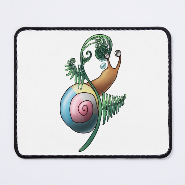 Item preview, Genderflux Fern Pride Snail designed and sold by PrideSnails.