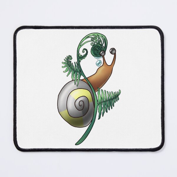 Item preview, Demigender Deminonbinary Fern Pride Snail designed and sold by PrideSnails.