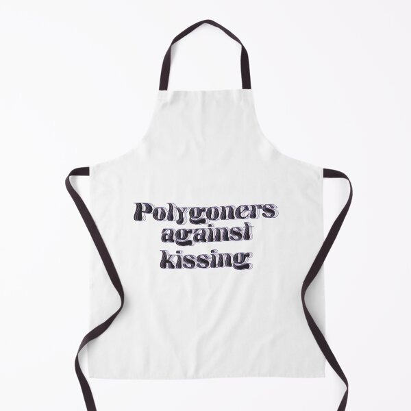 Item preview, Polygoners against kissing designed and sold by wishicouldgetausername.