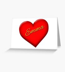 Emma Greeting Card