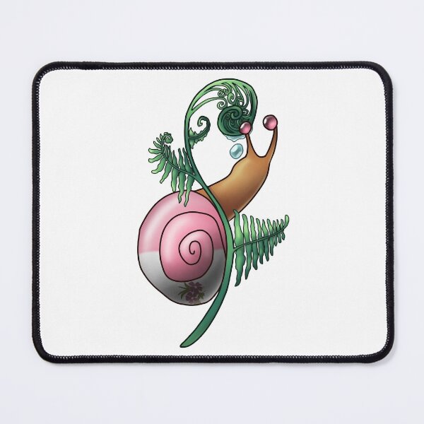 Item preview, Sapphic WLW Fern Pride Snail designed and sold by PrideSnails.