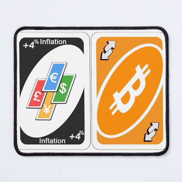 Item preview, Bitcoin Reverso Design. Bitcoin is a Reverso card for Inflation designed and sold by Investla.