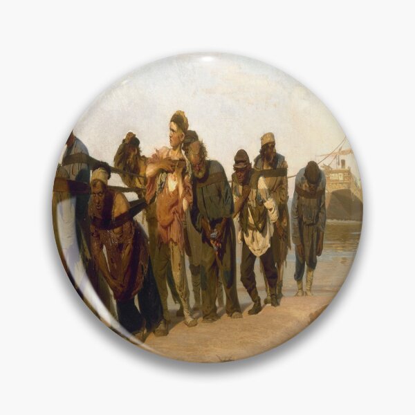 Item preview, Ilya Repin's Barge Haulers on the Volga designed and sold by mosfunky.