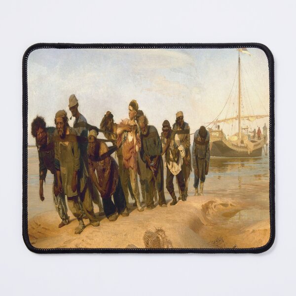 Item preview, Ilya Repin's Barge Haulers on the Volga designed and sold by mosfunky.