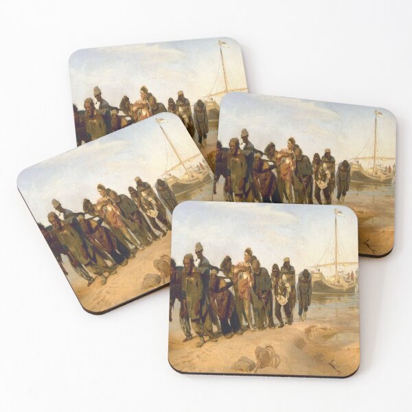 Item preview, Ilya Repin's Barge Haulers on the Volga designed and sold by mosfunky.