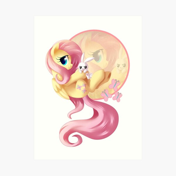 Flutter Love V2 Art Print