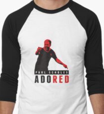 Angeblich - Paul Scholes Design - Manchester United Baseballshirt für Männer