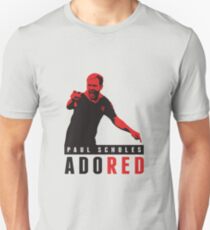 Adored - Paul Scholes Design - Manchester United Unisex T-Shirt