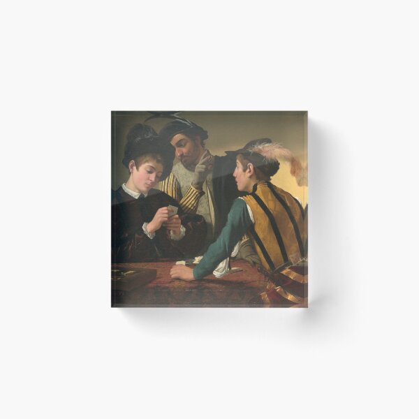Item preview, Caravaggio's Cardsharps designed and sold by mosfunky.