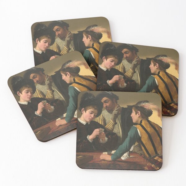 Item preview, Caravaggio's Cardsharps designed and sold by mosfunky.