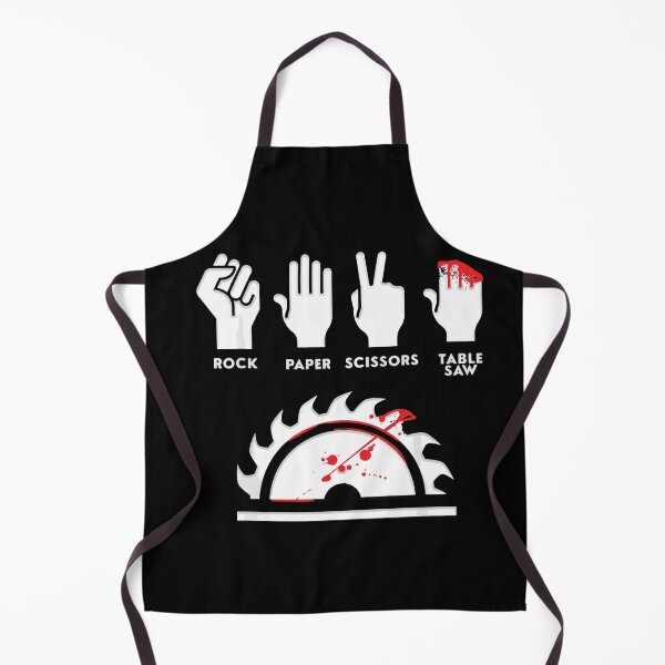 Item preview, Rock paper Scissors Table Saw Funny Art Design Happy Apparel Essential Inspiration Joy Mood designed and sold by DesignByHeartUK.