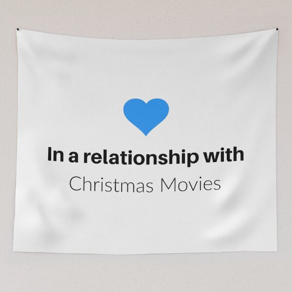 Item preview, In A Relationship With Christmas Movies designed and sold by Martini-Four.