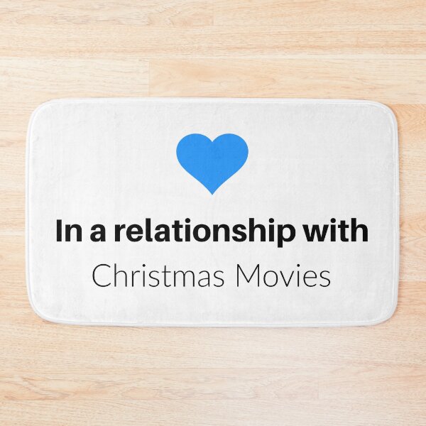 Item preview, In A Relationship With Christmas Movies designed and sold by Martini-Four.