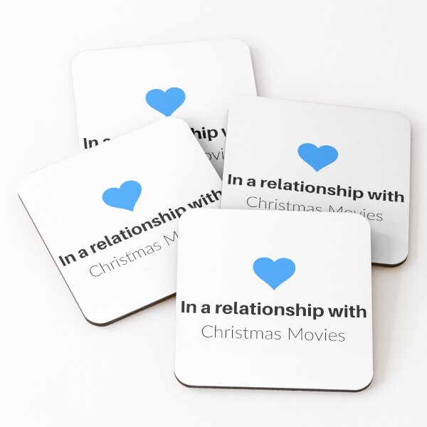 Item preview, In A Relationship With Christmas Movies designed and sold by Martini-Four.