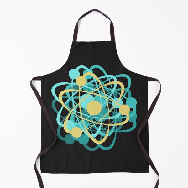 Item preview, Psycho Atom - Gold And Aqua designed and sold by Chubuter.