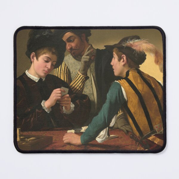 Item preview, Caravaggio's Cardsharps designed and sold by mosfunky.
