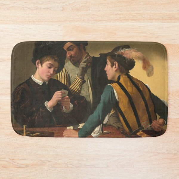 Item preview, Caravaggio's Cardsharps designed and sold by mosfunky.