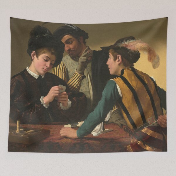 Item preview, Caravaggio's Cardsharps designed and sold by mosfunky.
