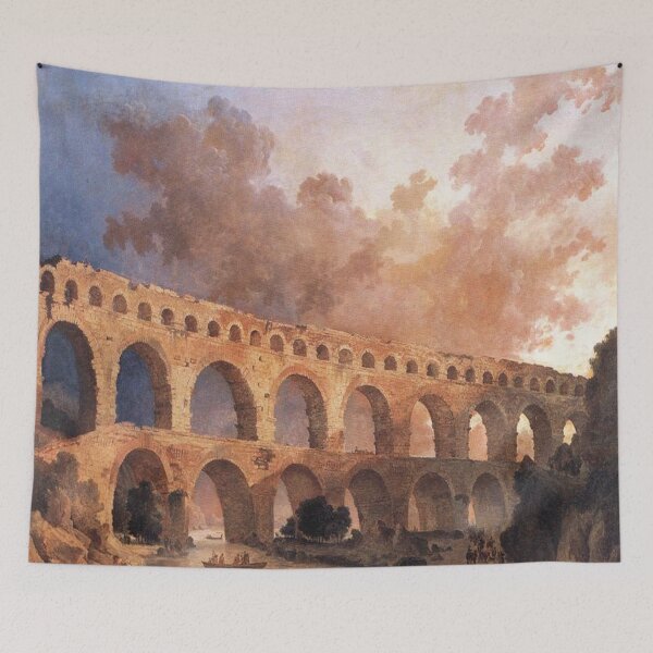 Item preview, Hubert Robert's The Pont Du Gard designed and sold by mosfunky.