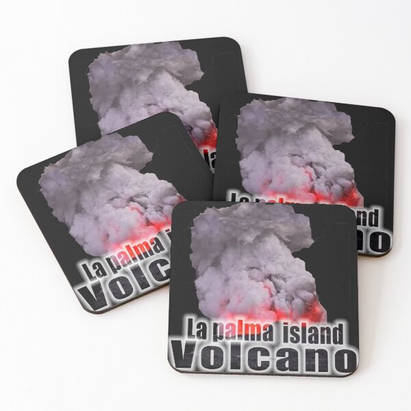 Item preview, La Palma island volcano t-shirt designed and sold by Tee-shirtino.