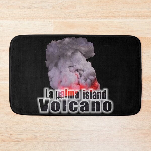 Aperçu de l'œuvre T-shirt Volcan de l'île de La Palma créée et vendue par Tee-shirtino.