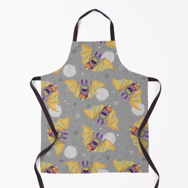 Item preview, Halloween Bats - Grey background designed and sold by LANDofCLE.