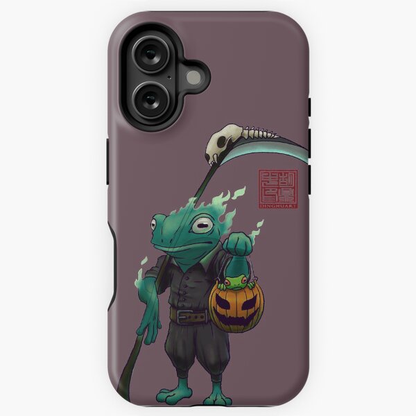 Item preview, A Frog and His Son Halloween designed and sold by DingHuArt.