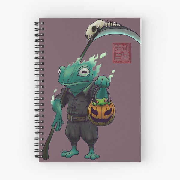 Item preview, A Frog and His Son Halloween designed and sold by DingHuArt.