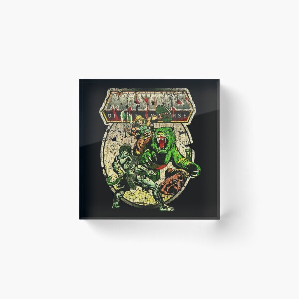 He man vs Skeletor Masters of the Universe Acrylic Block