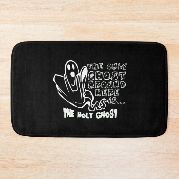 Item preview, The only Ghost around Here is the Holy Ghost funny Halloween designed and sold by Nadey.