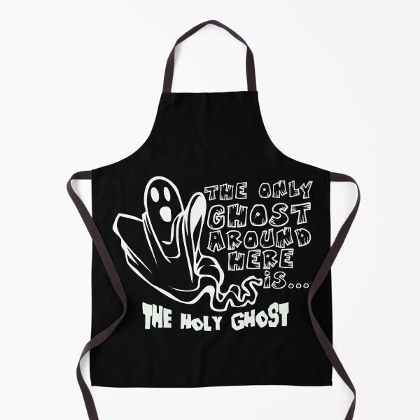 Item preview, The only Ghost around Here is the Holy Ghost funny Halloween designed and sold by Nadey.