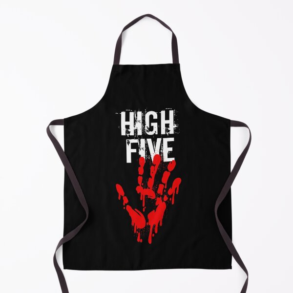 Item preview, Blood Handprints High Five - Halloween funny designed and sold by OutcastBrain.