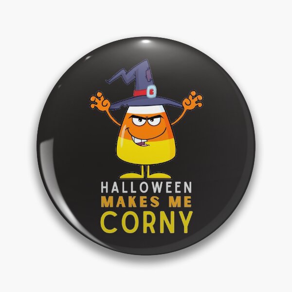 Artikelvorschau, Halloween macht mich so kitschig. Lustiger Zuckermais mit Hexenhut entworfen und verkauft von SweetbeStore.