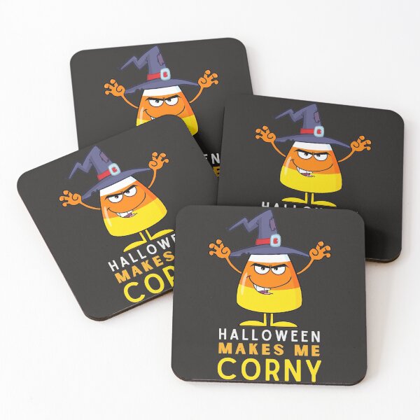 Artikelvorschau, Halloween macht mich so kitschig. Lustiger Zuckermais mit Hexenhut entworfen und verkauft von SweetbeStore.