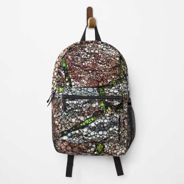 Item preview, Rock Wall with Moss Abstract designed and sold by Dana Roper.