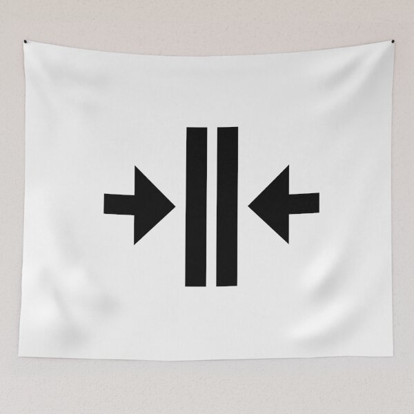 Item preview, MDI Arrow-Collapse-Horizontal designed and sold by GnarlyFurtardo.