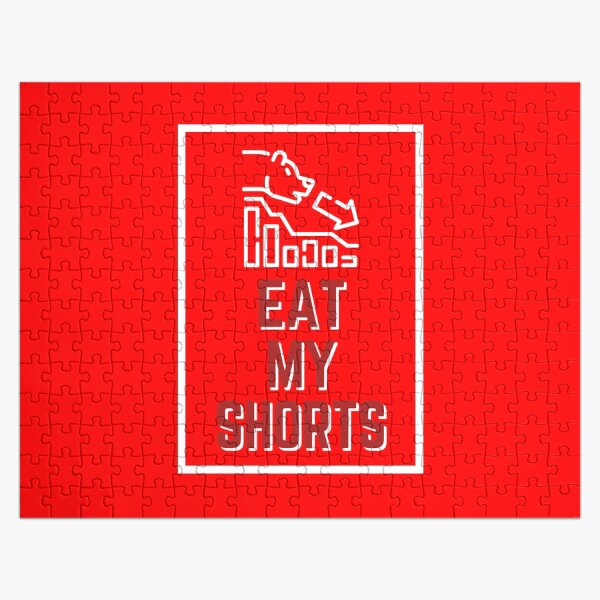 Item preview, Eat My Shorts Stock Shorting Bearish Humor designed and sold by EllConApparel.