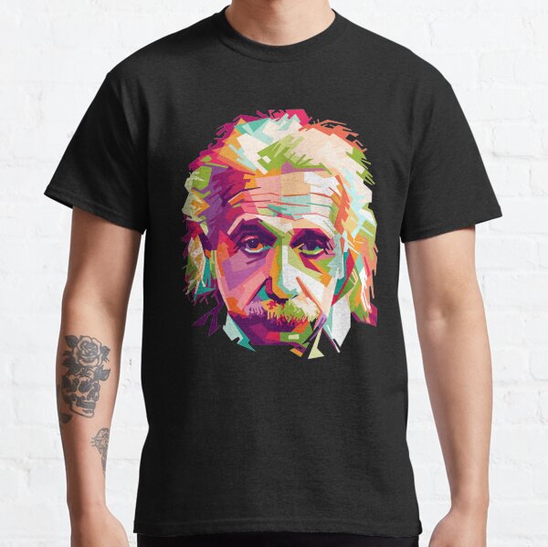 Albert Einstein Genius Space Cosmos Galaxy Universe Classic T-Shirt